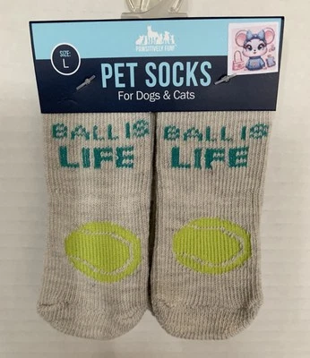 Calcetines antideslizantes 4 piezas para perro mascota (talla grande) Foto 1 de 4