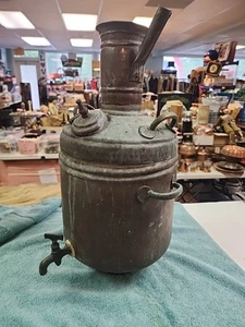 VINTAGE Rame Moonshine Pentola Ancora Tutto ORIGINALE 20" BECCUCCIO ALTO LIQUORE MOLTO PRECOCE - Foto 1 di 24