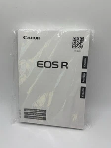 ✅ Canon EOS R Instruction Manual Sealed Never Opened - Picture 1 of 2