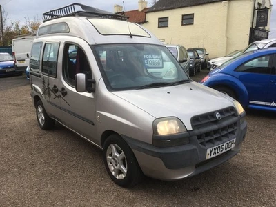 fiat doblo micro camper new test low miles sink with stove 12v and plug in - Image 1 of 4