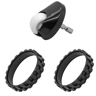 iRobot Roomba Front Caster Wheel + 2 Tire Skins for 500–900 i7 e5 e6 Series - Image 1 of 4
