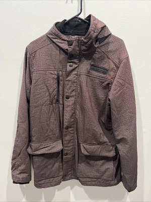 Chaqueta Abrigo FOX Tech Humphrey Grande Púrpura Cremallera Completa Forrada de Vellón FX Bionic 2000m Foto 1 de 4