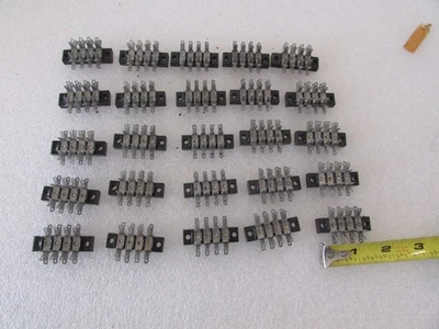 4 Lug 6 Position 1.5" Horizontal Phenolic Terminal Strips (QTY 25) - Image 1 of 4
