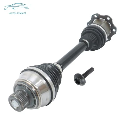 Front CV Axle Shaft Assembly For Audi A6 A7 A8 Quattro RS7 S6 S7 S8 Q5 2011-2018 - Image 1 of 4