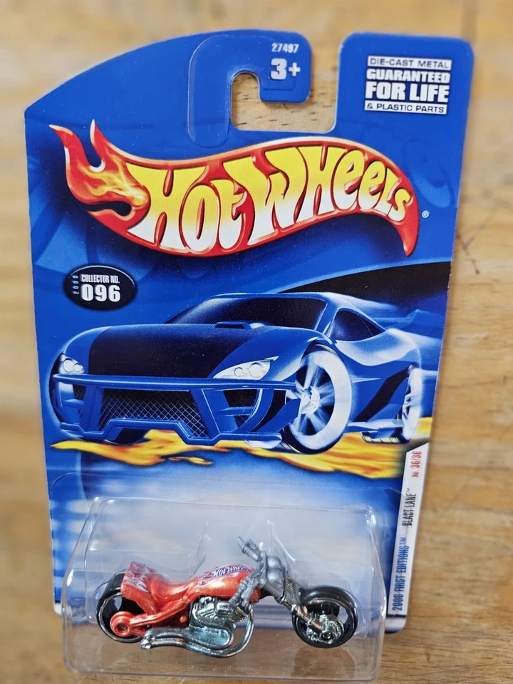 Hot Wheels Blast Lane, Orange; 2000 First Editions Series 36/36, Collector # 096 - Image 1 of 4