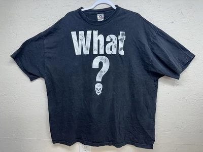Stone Cold Steve Austin 'What?' Vintage WWF 3XL Wrestling T-Shirt - Image 1 of 4