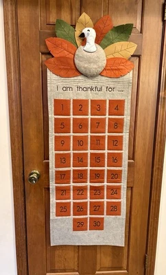 Pottery Barn Kids Thanksgiving Advent Countdown Calendar - Image 1 of 3
