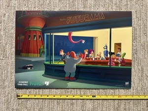 SDCC 2025 FUTURAMA 12x18” Poster - Hulu FX Booth Exclusive - Picture 1 of 1
