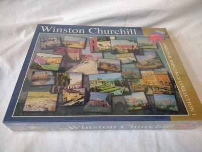 Original Paintings Collection 1 - Winston Churchill - 1000 Piece Jigsaw - NEW  - Image 1 of 4