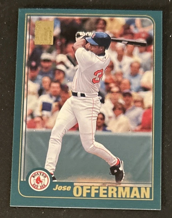 2001 Topps Jose Offerman Baseball Card #102 Red Sox 1B-2B VG O/C - Image 1 of 2