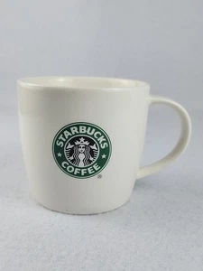 Starbucks Coffee Mug 2008 Classic Cup 12 oz Green Mermaid Logo White Bone China - Bild 1 von 7