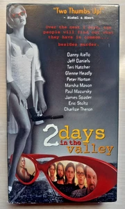 2 Days In The Valley - VHS Charlize Theron  Jeff Daniels James Spader HBO Video - Picture 1 of 6