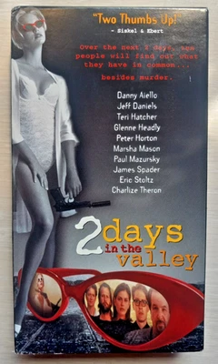2 Days In The Valley - VHS Charlize Theron  Jeff Daniels James Spader HBO Video - Image 1 of 4