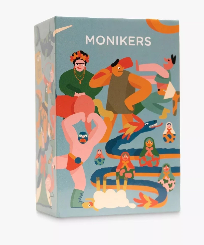 Monikers Card Game - The perfect party game for 17+ years