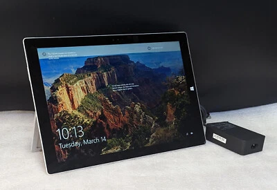 Microsoft Surface Pro 3 12 pulgadas - Plateado 256 GB 8 GB i5 -4300 1,90 GHz WIN10 Foto 1 de 4