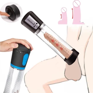 Vacuum Penis Pump for Male men Enhancement Enlargement Penis Enlarger BG - Picture 1 of 47