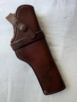 КОЖАНАЯ КОБУРА HH HEISER ДОВОЕННЫЙ COLT WOODMAN 4,5"" - Изображение 1 из 4