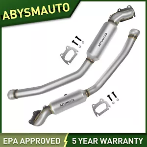 LH & RH Catalytic Converter For 2013-2021 Jeep Grand Cherokee Dodge Durango 3.6L - Picture 1 of 5