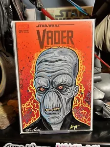 Vader Down #1 Sketch Cover Darth Plagueis The Wise - Picture 1 of 1