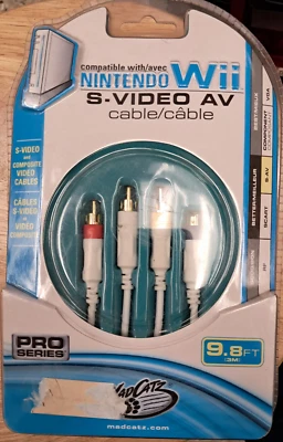 Nintendo Wii S-Video AV 9.8 ft - Image 1 of 2