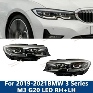 G20 Headlight For 2019 2020 2021 BMW 3 Series M340i 330i 320i G21 M3 LED AFS L+R - Picture 1 of 17
