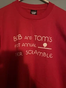 Vintage Bob And Tom Radio Show First Annual Super Scramble T Shirt XL - Picture 1 of 4