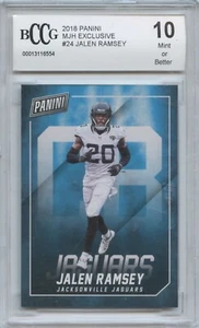2018 Panini MJ Holding Exclusive #24 Jalen Ramsey BCCG 10 - Picture 1 of 1