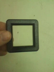 Bisel de plástico cuadrado #2 para puerta de monedas arcade - Imagen 1 de 2