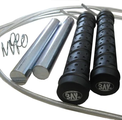 BAY® original GRIP ALL Stahlspringseil Stahlseil Stahlsprungseil Stahlhüpfseil - Bild 1 von 4