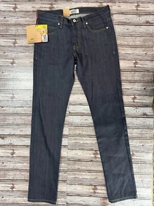 NAKED & FAMOUS 13.5 Oz super guy Japanese denim jeans color indigo Size 34 NWT - Picture 1 of 7