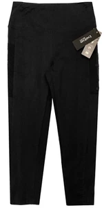 BeBe Sport Mujer Ropa Activa Bolsillo de Malla con Logo Capri Leggings Nuevos con Etiquetas - Imagen 1 de 7