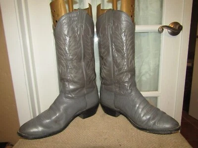 BOTAS WESTERN COWBOY MASCULINAS COURO BOI CINZA NOCONA 9 D 84885 - Imagem 1 de 4