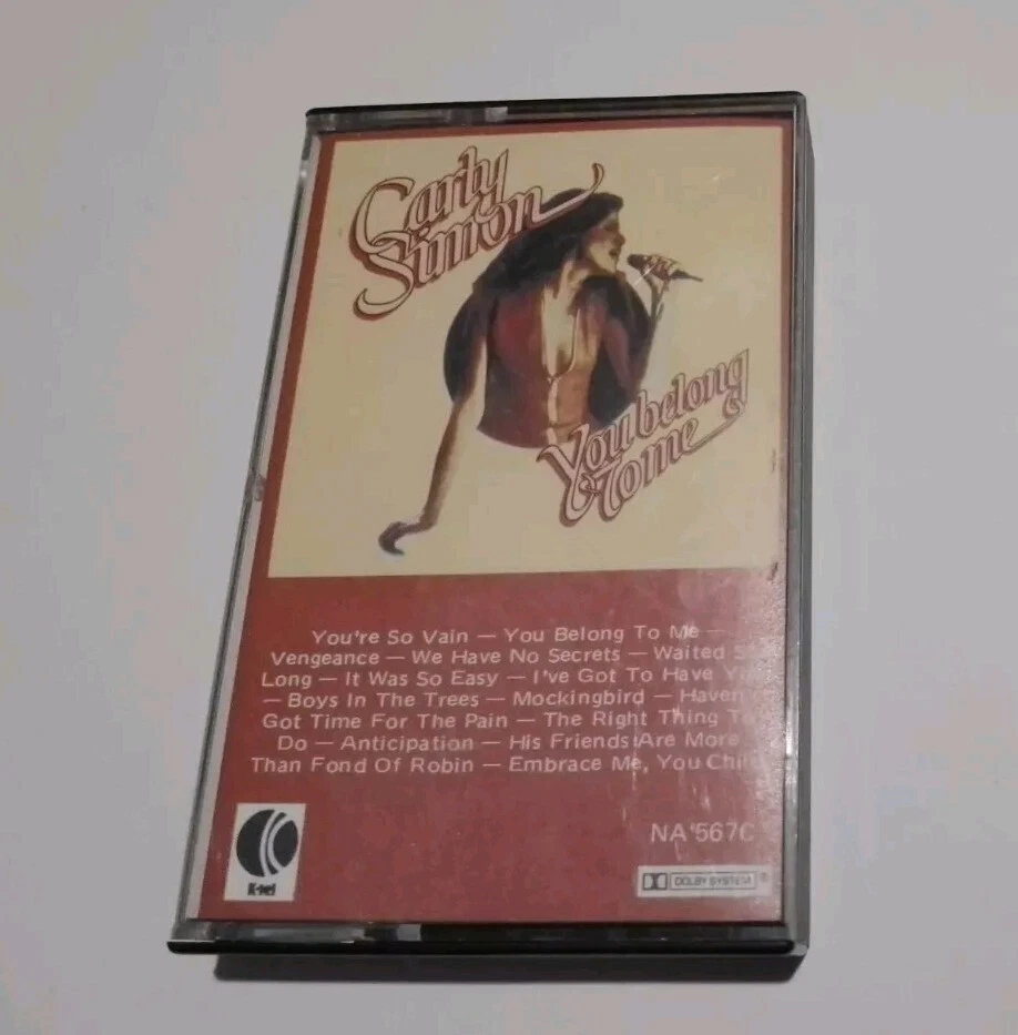 Carly Simon You Belong To Me Music Cassette Tape NA 567C Electra 1978 Original - Image 1 of 4