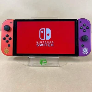 Nintendo Switch Console Videogioco OLED HEG-001 Pokemon Edizione Scarlatta e Viola - Foto 1 di 12