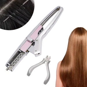 Kit de conector de cabello humano natural para máquina de extensión 6D dura hasta 6 meses - Imagen 1 de 13