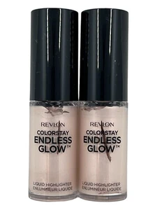 Revlon Colorstay Endless Glow Liquid Highlighter 004 Opal 2 Pack - Picture 1 of 2