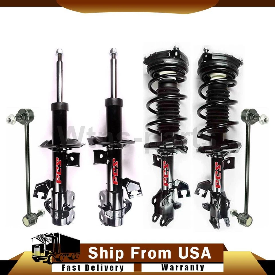 Se adapta a Nissan Cube 2009 2010 2011 6x montaje de puntal barra estabilizadora enlace FCS Mevotech Foto 1 de 4