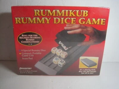 Vintage Rummikub Rummy Dice Game by Pressman, 1995 New Sealed  - Image 1 of 4