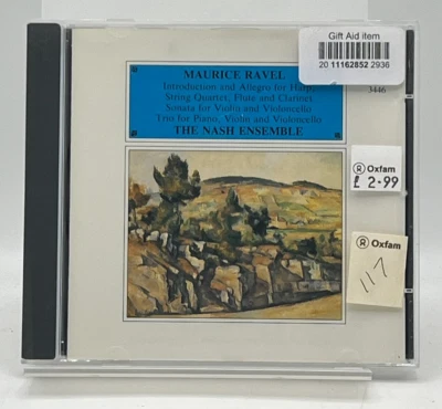 Maurice Ravel: The Nash Ensemble CD CRD 3446 Introduction Allegro For Harp - Image 1 of 2