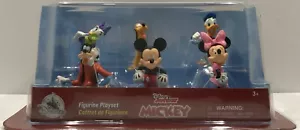 Disney Jr. MICKEY MOUSE CLUBHOUSE Figurine Playset Cake Toppers NEW UNOPENED - Picture 1 of 12