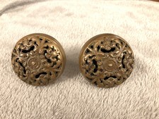 New listing
2 Vintage Victorian Brass Ornate Door Knobs