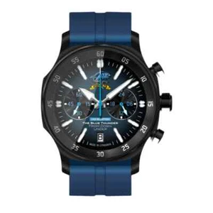 Vostok Europe Blue Fish Quartz Chronograph Submarine NIB - Picture 1 of 6