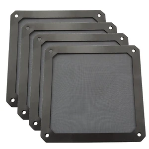 4Pcs 120Mm PC Fan Dust Filter Magnetic Frame Computer Fan Grills Dust Mesh PC Co - Picture 1 of 5