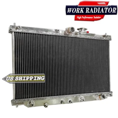 Radiador de aluminio para Honda Prelude BB2 1992-1996/1990-1993 ACUERDO CB H23 AT MT Foto 1 de 4