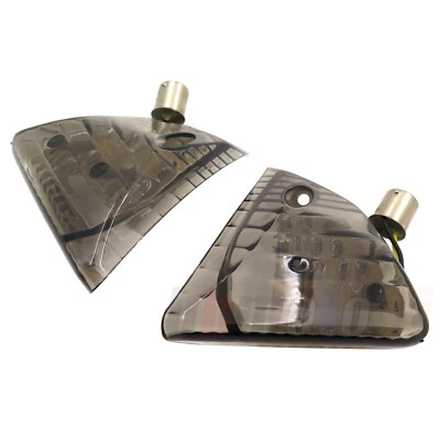 Smoke Led Signal Light w/ Cover For Suzuki Gsx-R 1000 2005 2006 Gsxr 600 750 - Imagem 1 de 4
