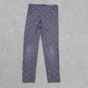 Old Navy star leggings gray pink girl's medium - Picture 1 of 4