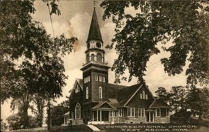 West Brook,CT Congregational Church Connecticut Postcard - Picture 1 of 2