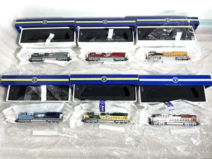 OVERLAND MODELS BRASS N Scale Heritage Series x6 SD70ACe UP Locos NEW Boxed NICE - Picture 1 of 12