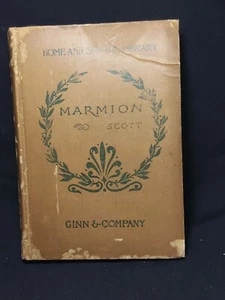 Marmion by Sir Walter Scott - Home and School Library - 1901, HC - Picture 1 of 8