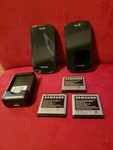 Samsung Epic 4g SPH-D700 Lot Of 2 Parts ONLY  Black Sprint QWERTY Smartphone